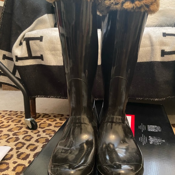 Black Hunter Rain Boots - Picture 6 of 10
